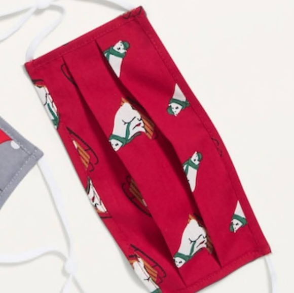 5/$16 pleated 3-layered facemasks w/ ear adjusters - Picture 4 of 16